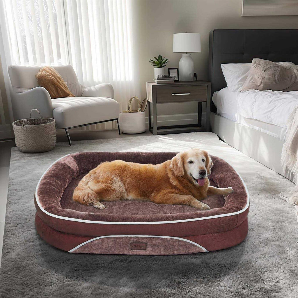 Oversized Orthopedic Dog Bed with Egg Foam Support F2102