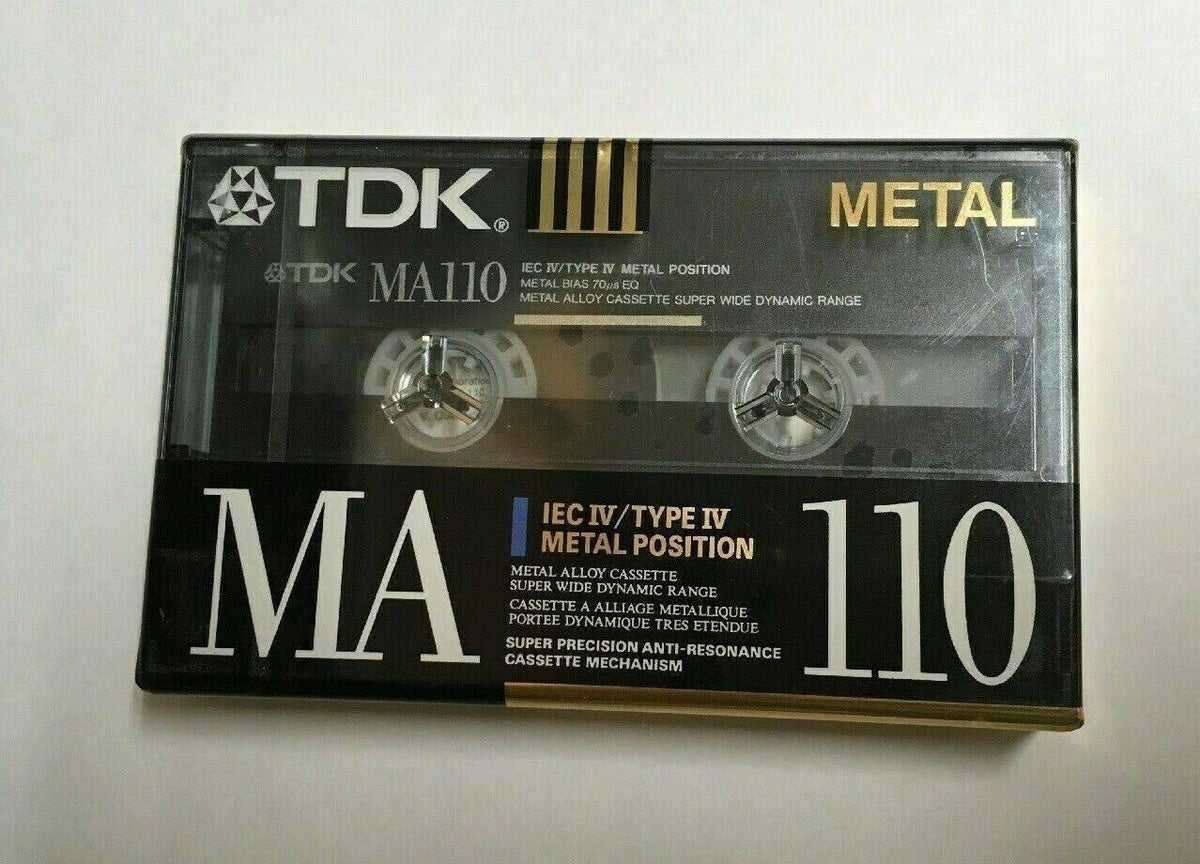 Metal Alloy Cassette Audio Type IV Metal Sealed Tape O890
