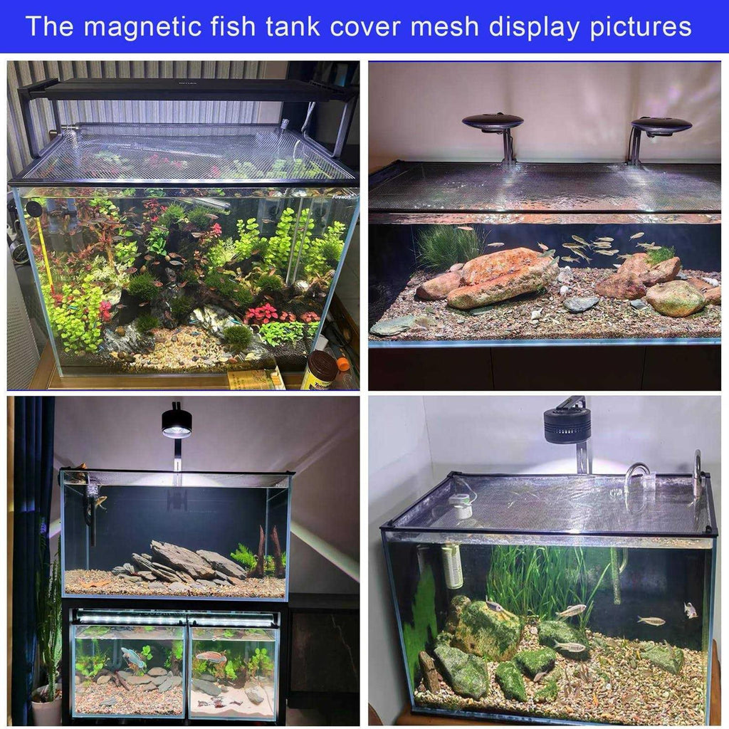 Magnetic Aquarium Cover Anti-Jumping Net S4873