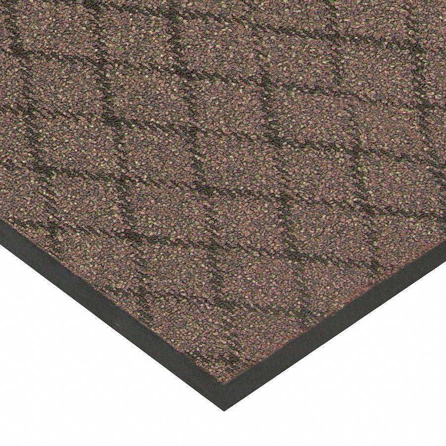 Brown Carpeted Entrance Mat 3 x 5 ft R593