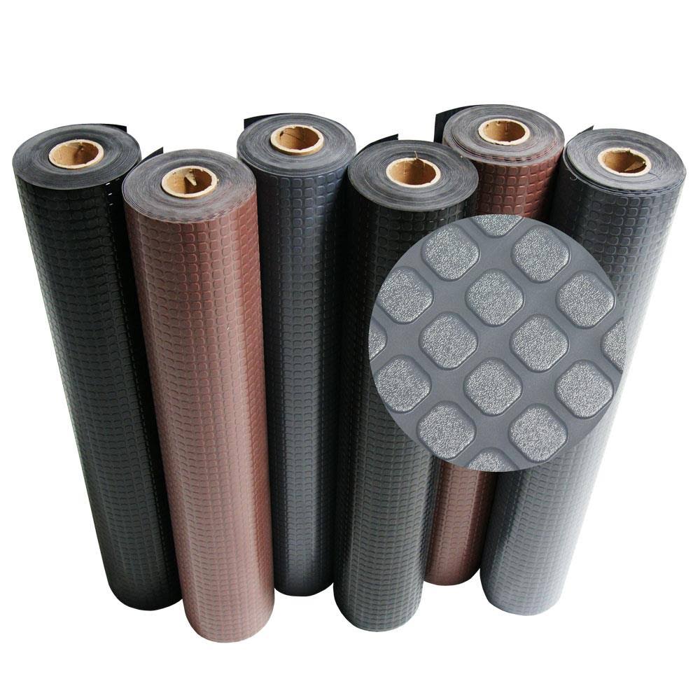 Brown 2mm Rubber Flooring Rolls W861326