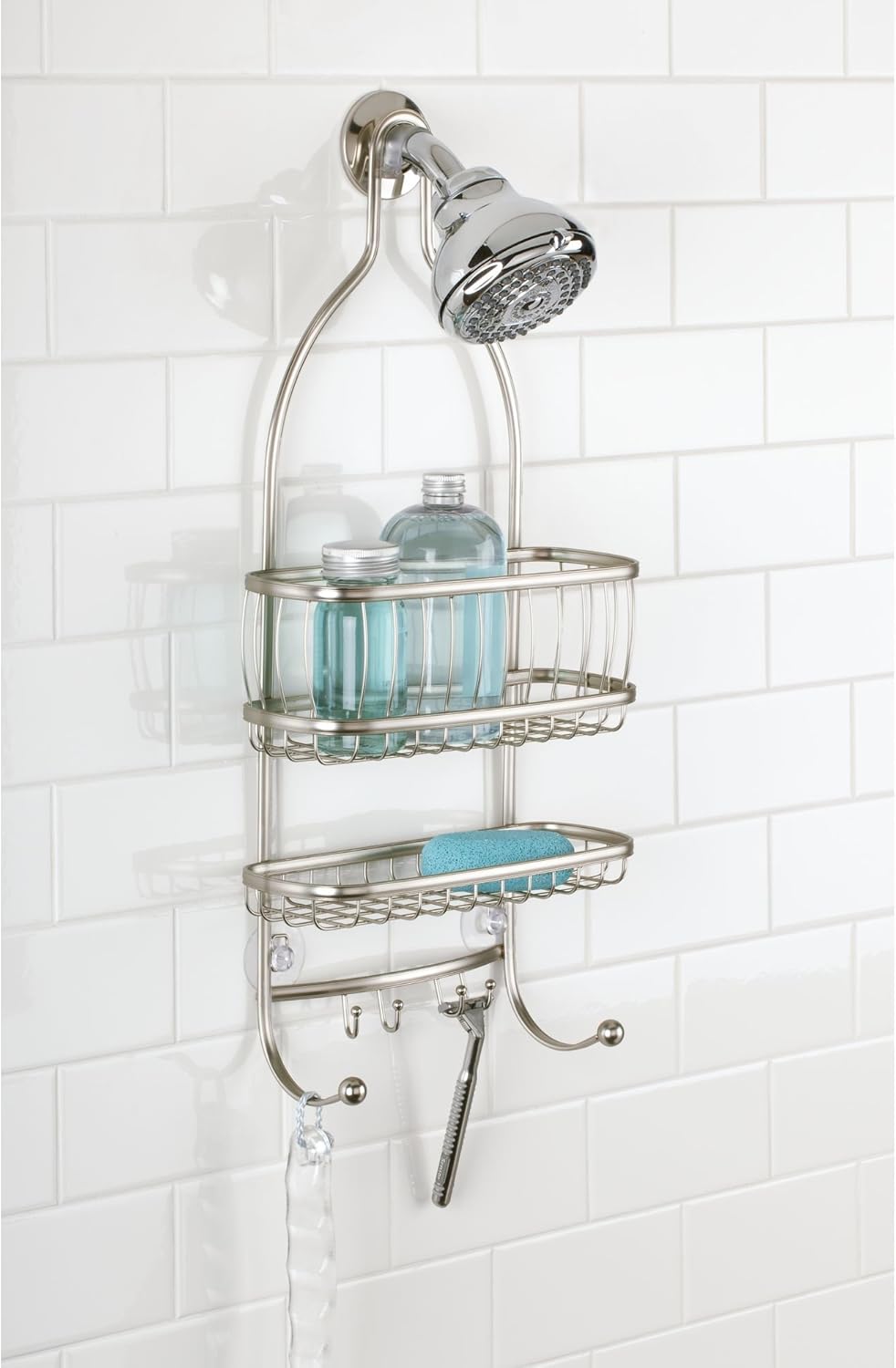 Set of 4 Satin Shower Caddy K9435