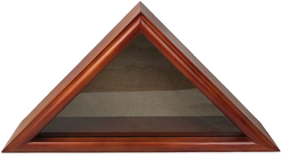 3'x5' Flag Display Case Box Solid Wood N5800