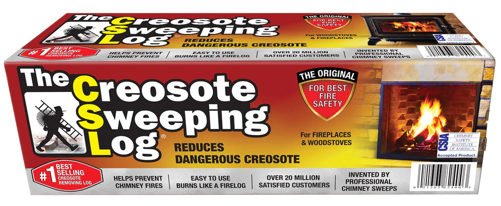 Creosote Sweeping Log for Fireplaces and Woodstoves T96807