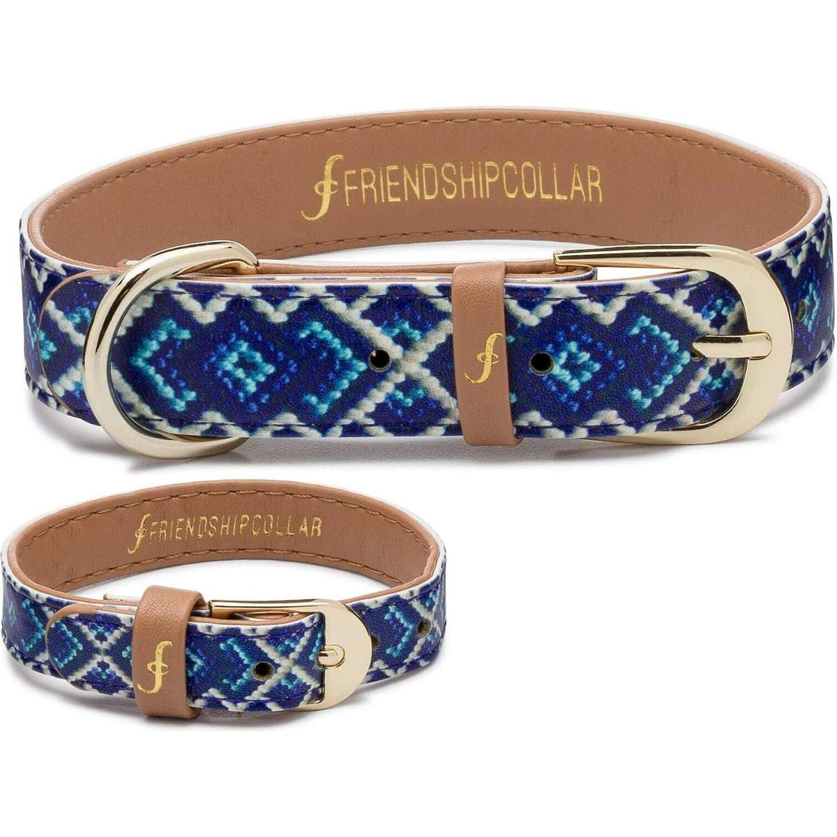 Dog Collar with Friendship Bracelet L7002