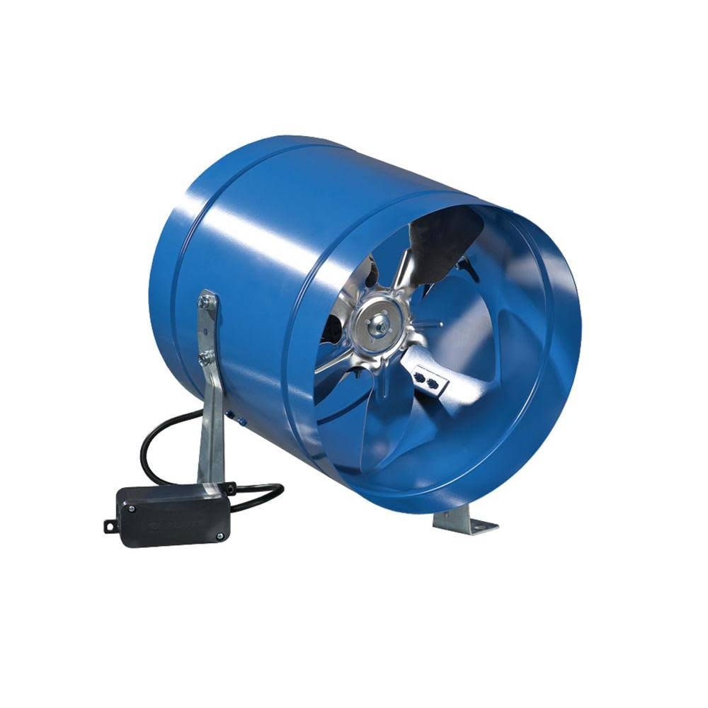 Inline Axial Ventilation Fan Metal Casing V7340