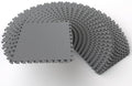 1 In. Thick EVA Foam Interlocking Exercise Mat, 18 Piece Black K2820