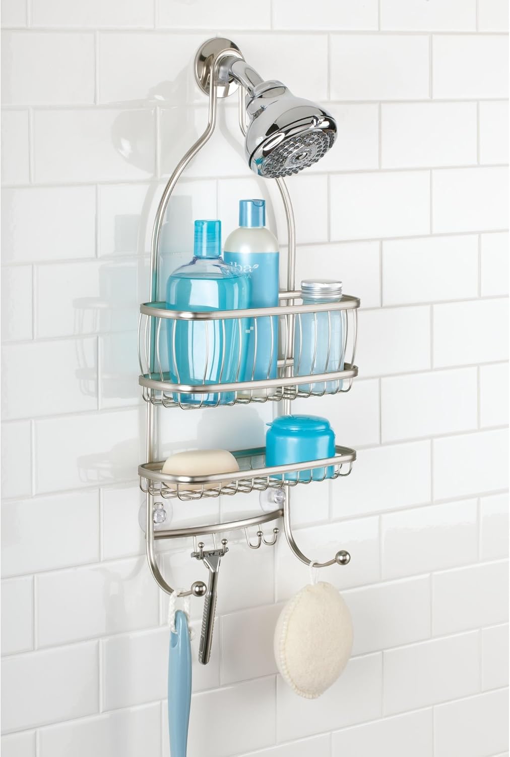 Set of 4 Satin Shower Caddy K9435