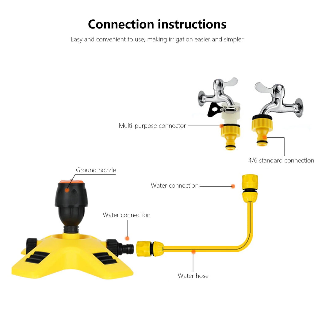 360 Degree Rotating Lawn Sprinkler H987