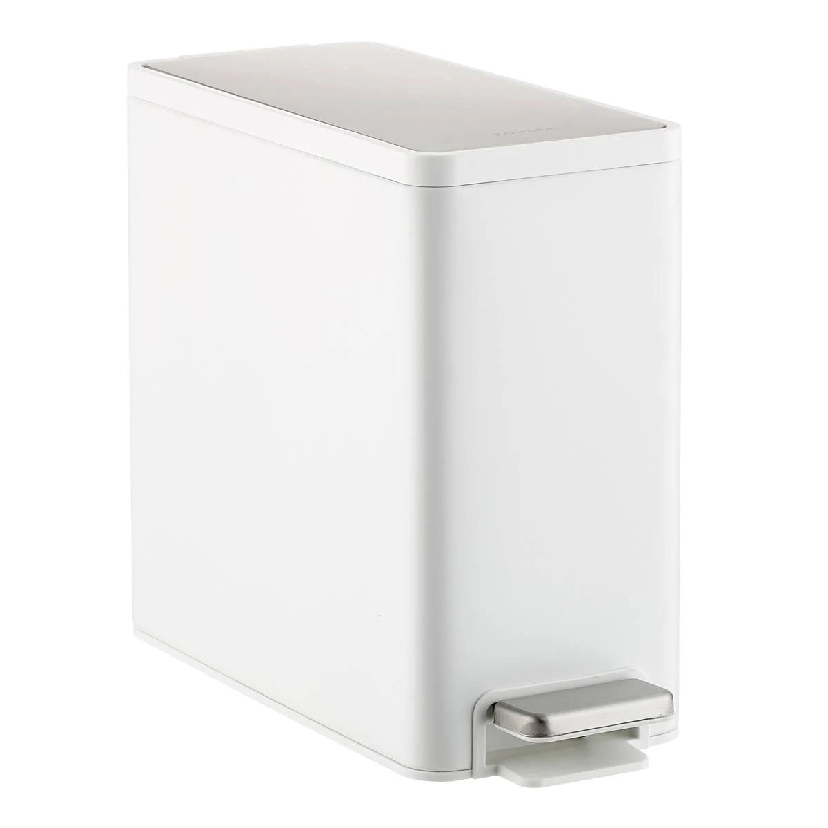 2.5 gal. Slim Step Can White Z3627