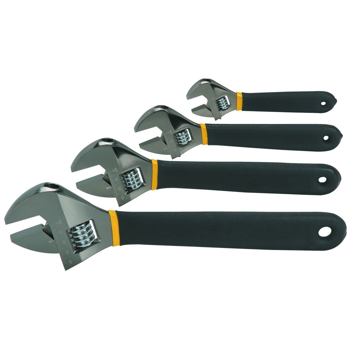 Adjustable Laser Etched Wrench Set, 4-Piece U844