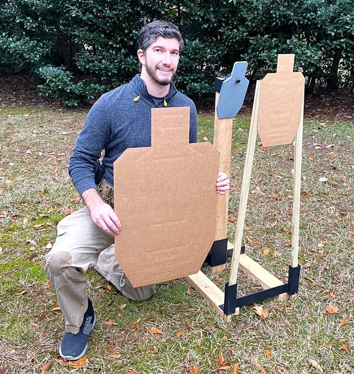 AR500 Steel Targets and 60 Cardboard Shooting Targets N27985