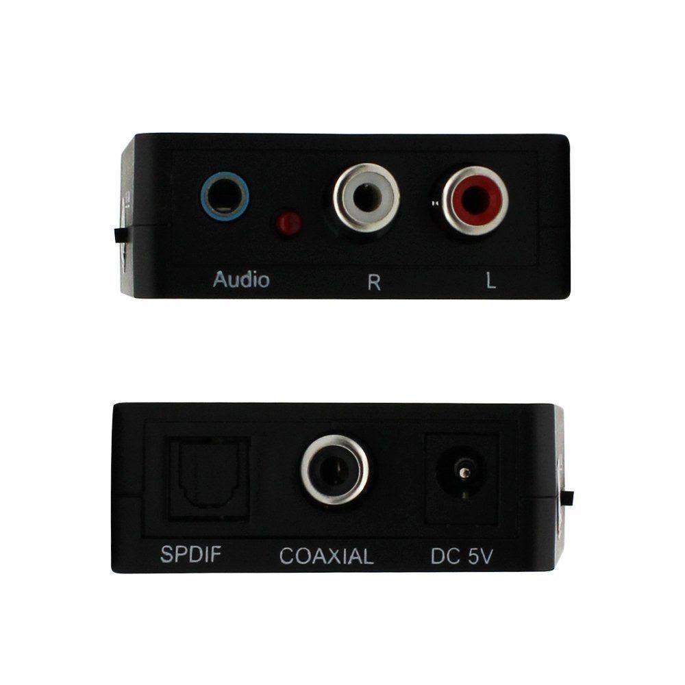 Fiber Optical Digital to Analog Audio Decoder Y291586