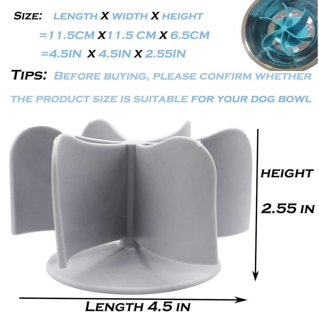 White Dog Slow Feeder K6734