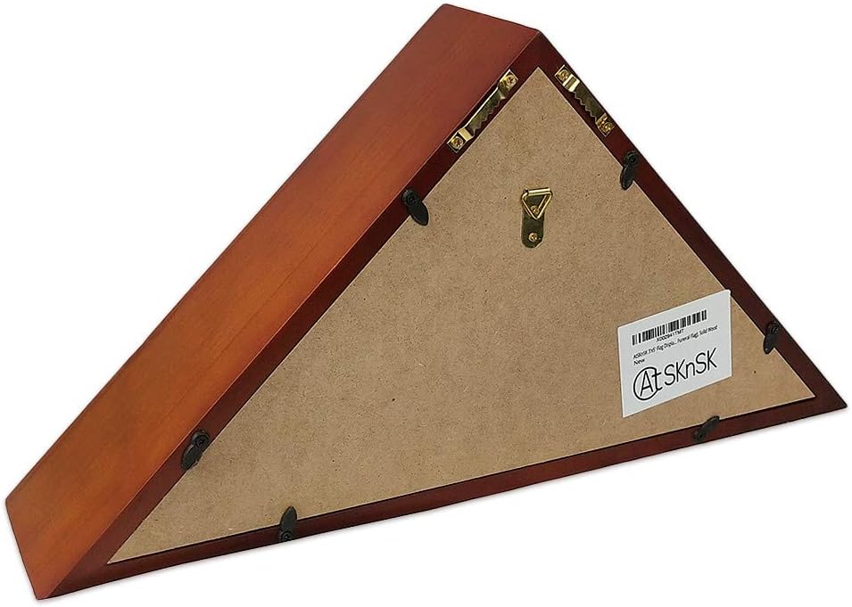 3'x5' Flag Display Case Box Solid Wood N5800
