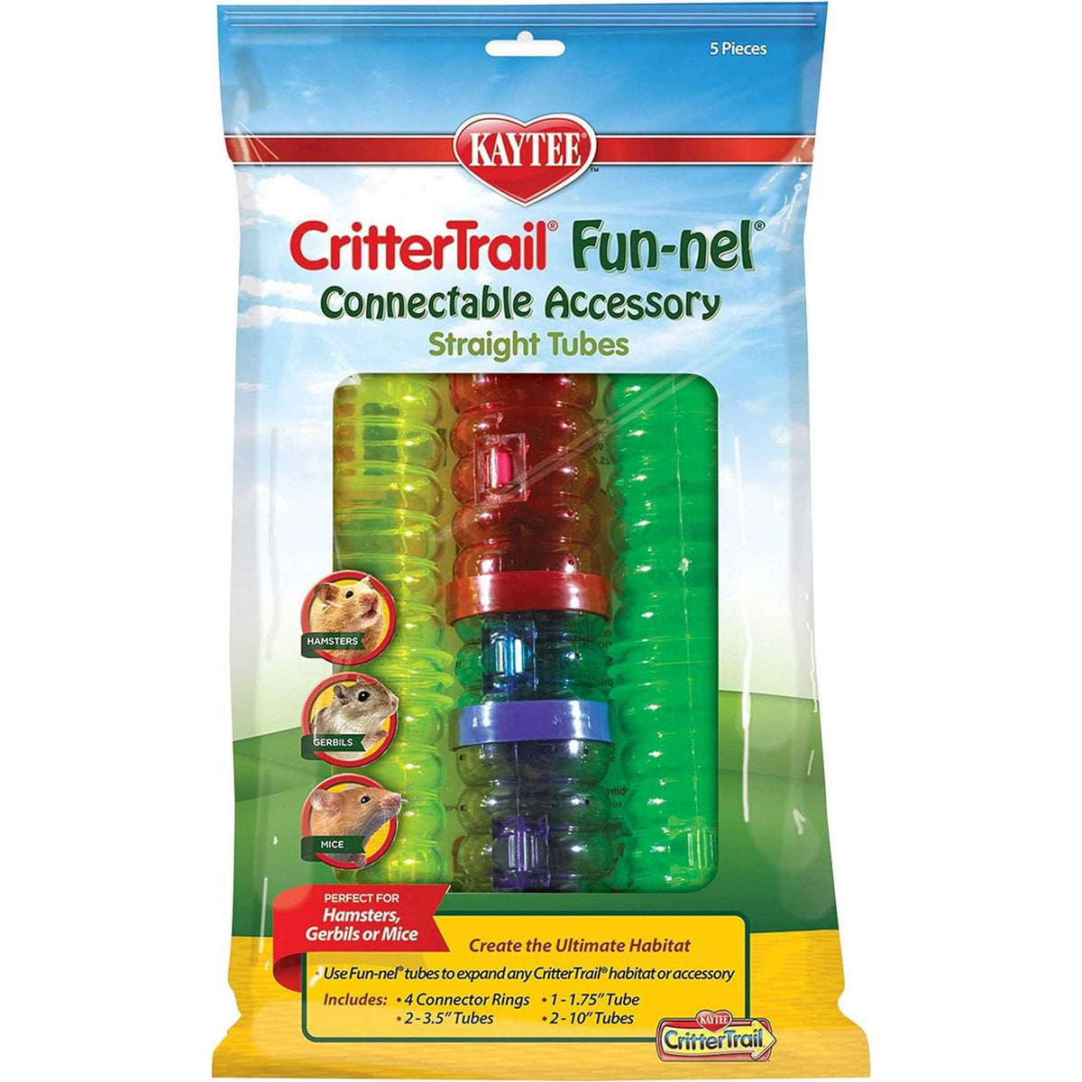 CritterTrail Fun-nels Value Pack Tubes O17751