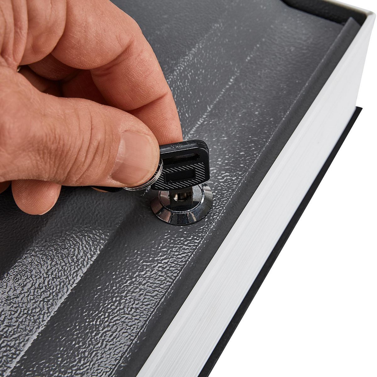 Large Steel Book Safe H219
