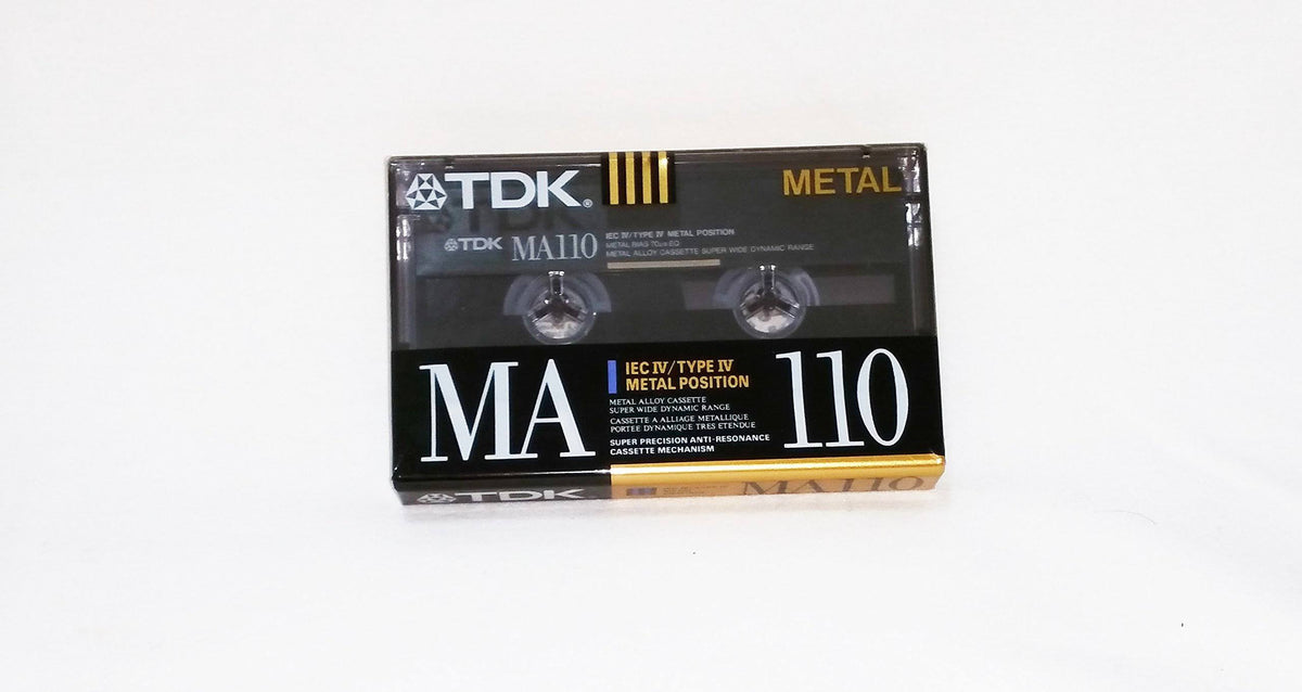 Metal Alloy Cassette Audio Type IV Metal Sealed Tape O890