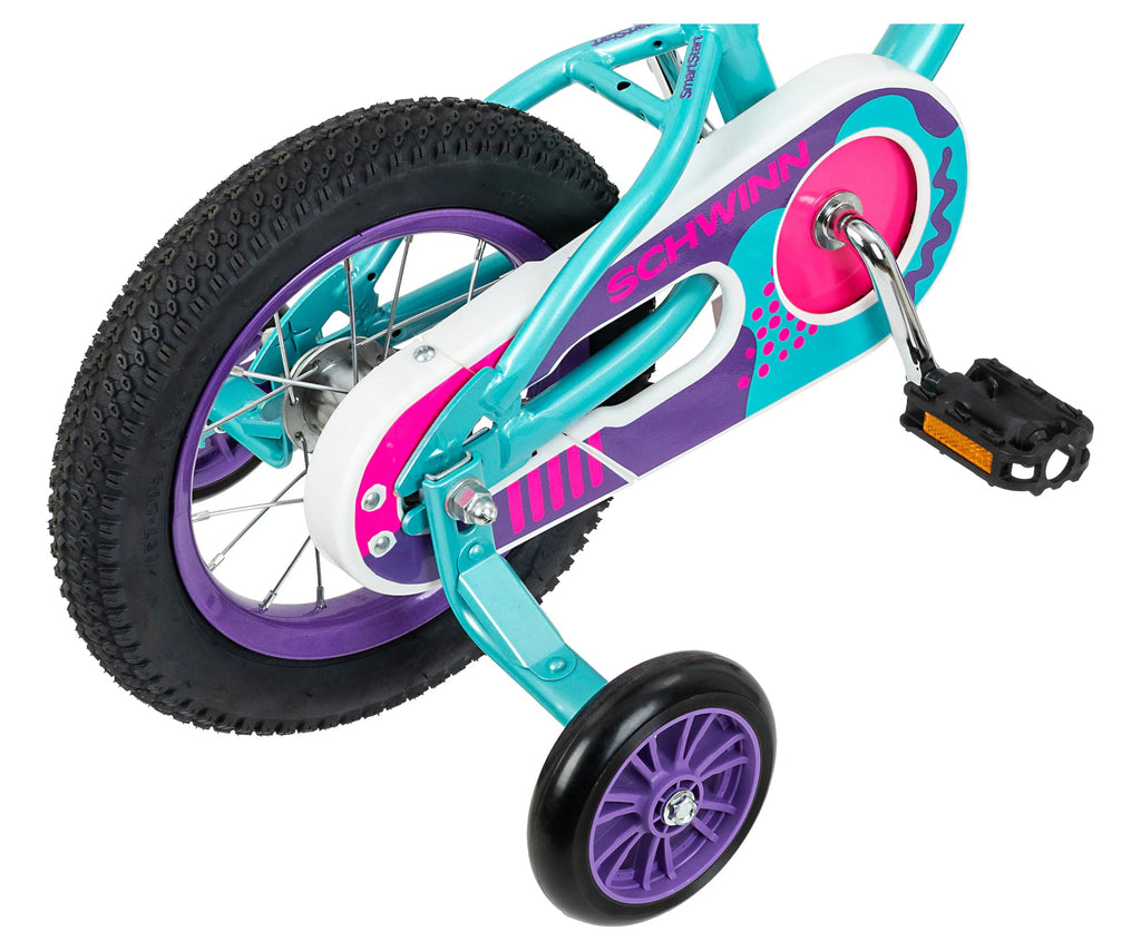 Teal 12 Kids Bike with Basket P423911