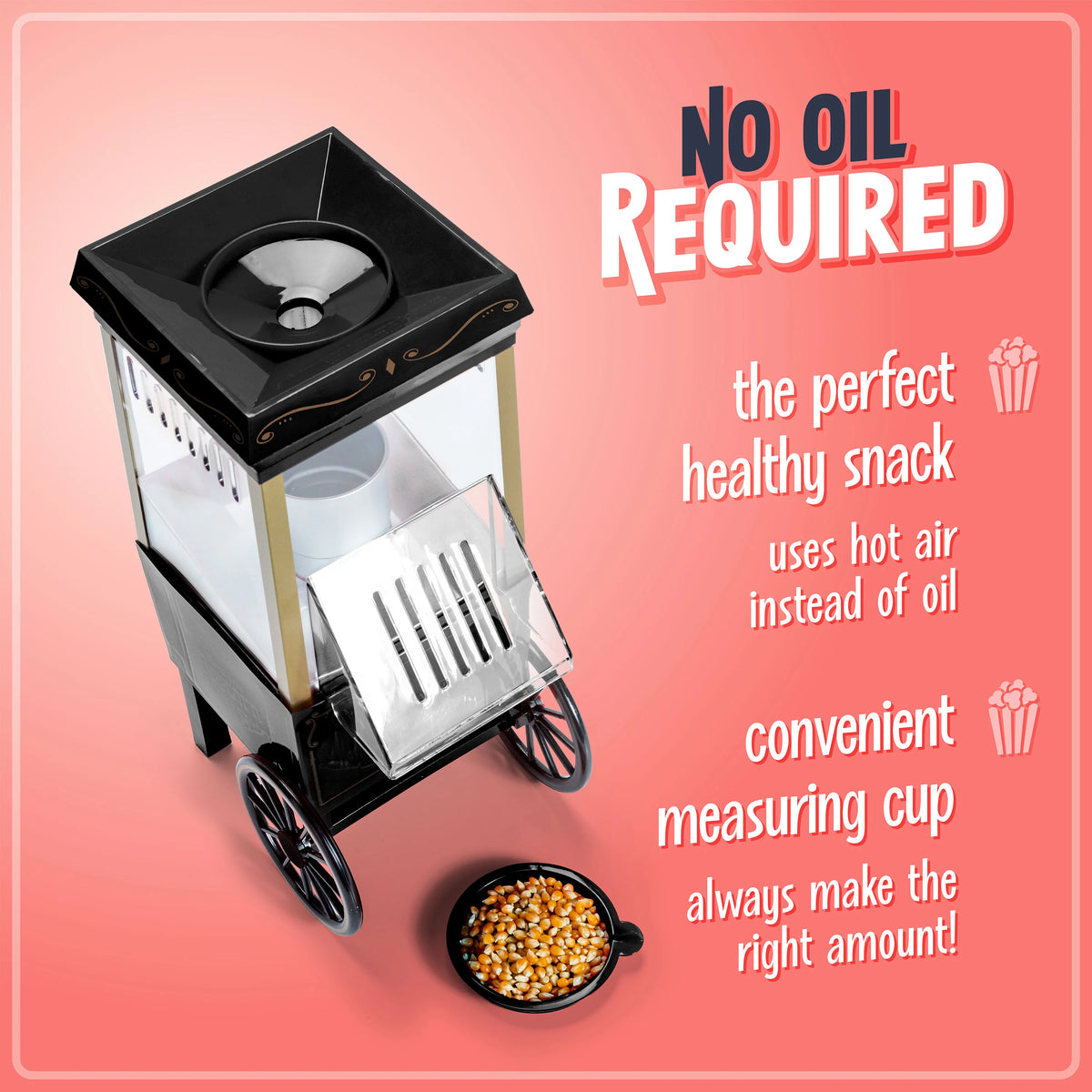 Hot Air Popcorn Maker C2982