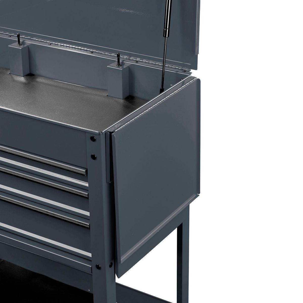 Slate Gray Folding Side Tray Z3871
