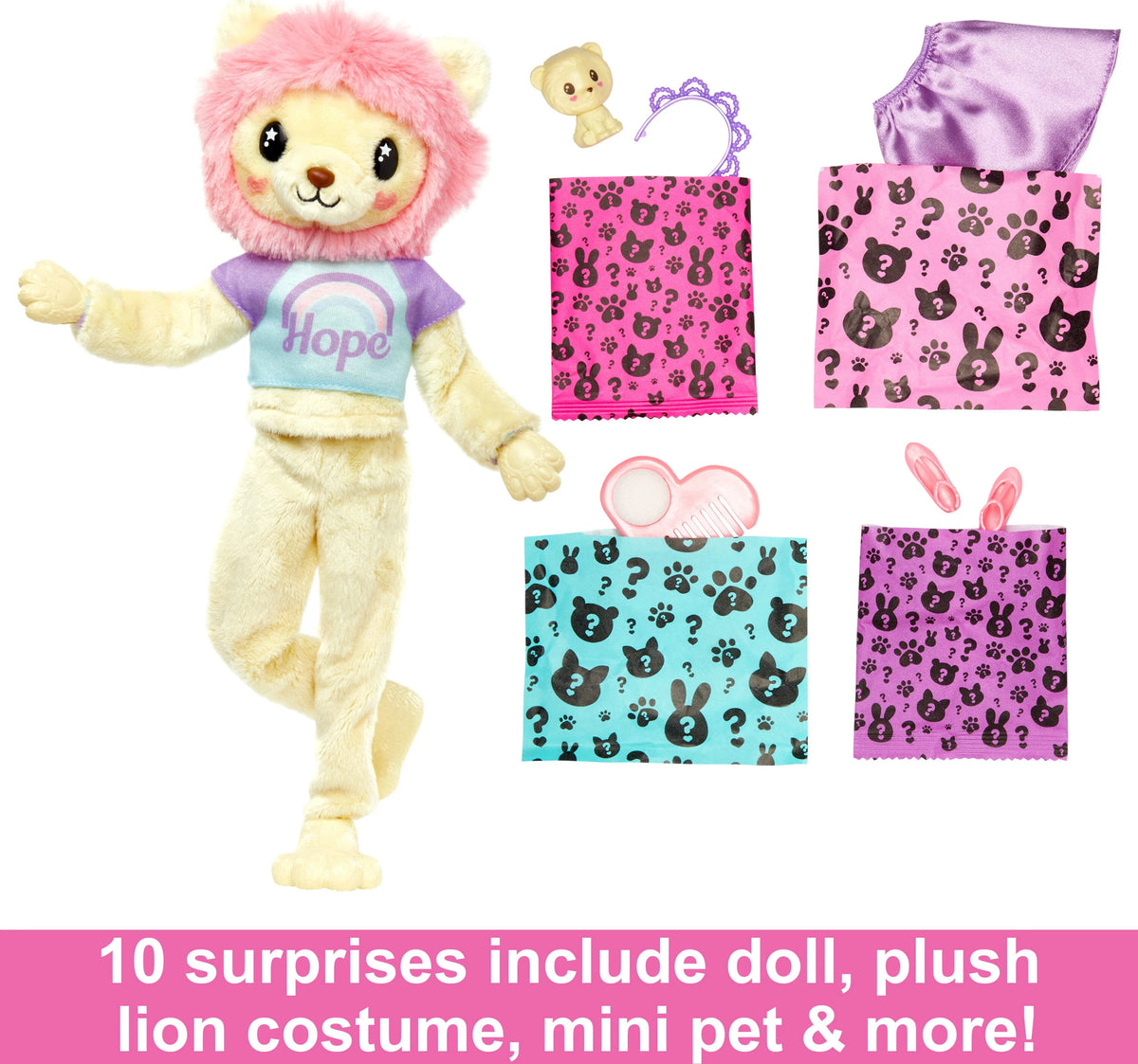 Cutie Reveal Doll & Accessories T932246