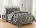 Silky Soft Bed Sheet Set with Storage Pockets King Cal King Gray X49251