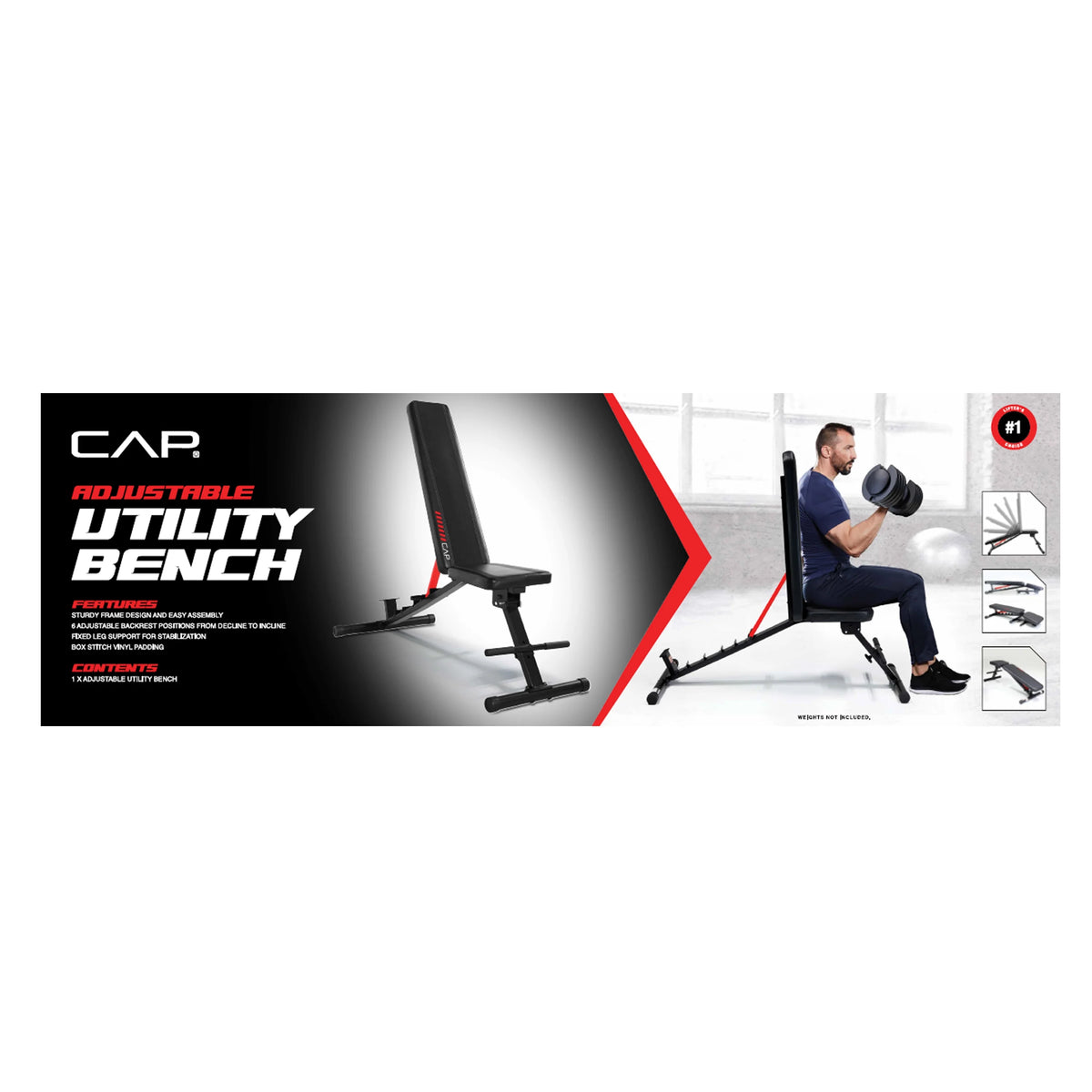 Foldable Weight Bench N9655