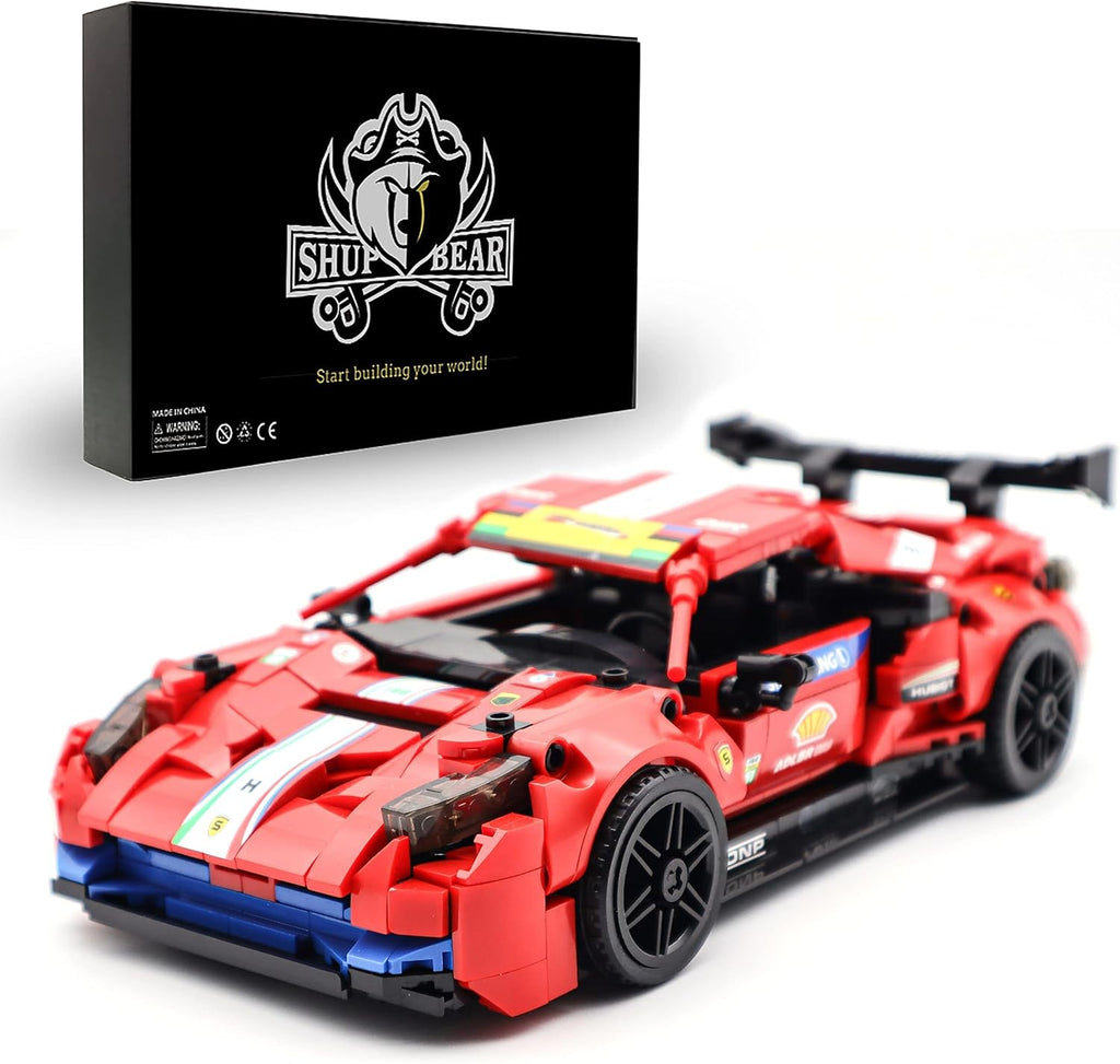 Red Racing Car Building Blocks Set 826PCS B76032