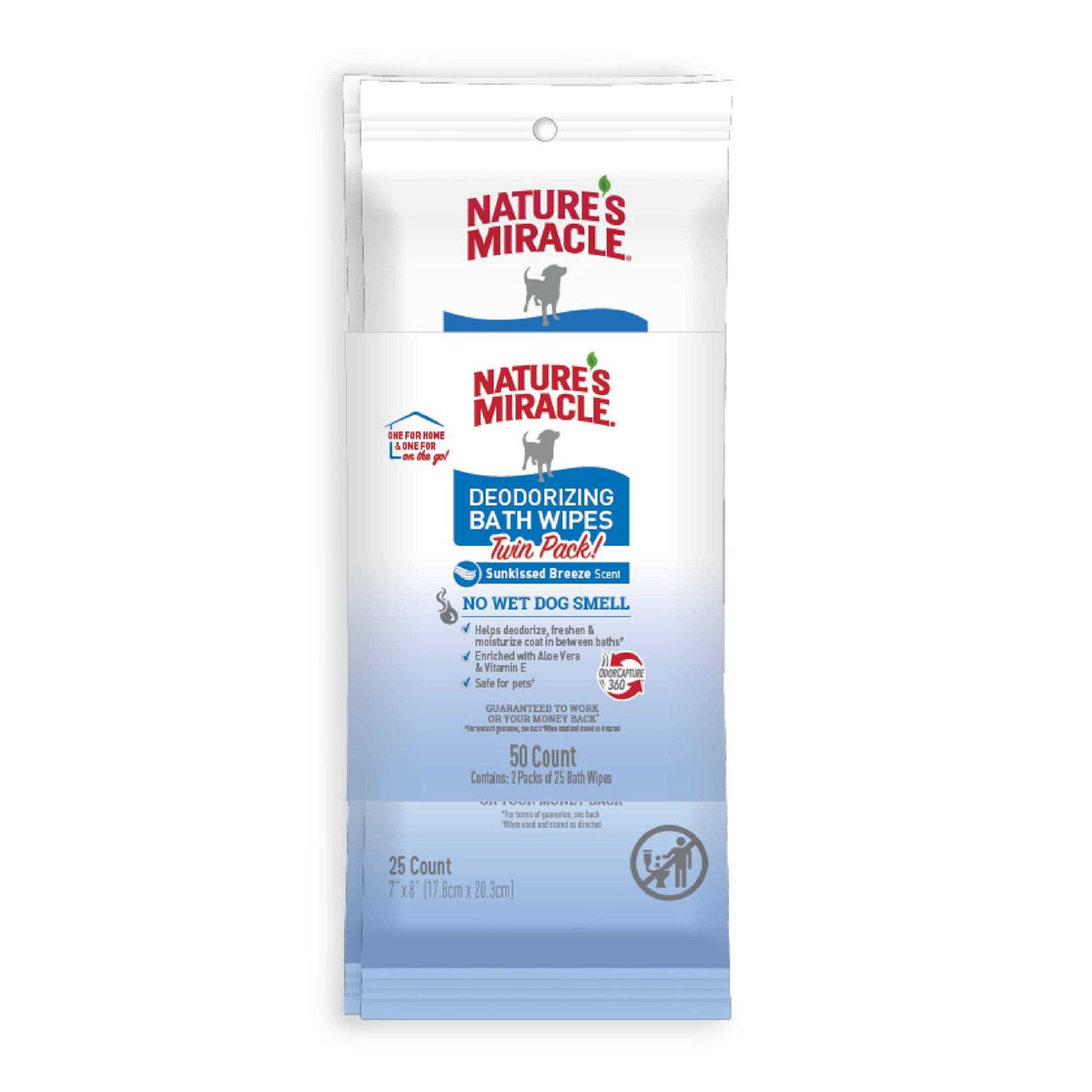 Deodorizing Bath Wipes for Dogs B413