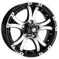 Gloss Black Aluminum Trailer Wheel 15 x 5 5 On 4.5 M781219