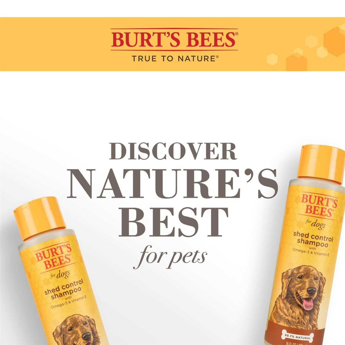 Shed Control Dog Shampoo with Omega-3 & Vitamin E C530