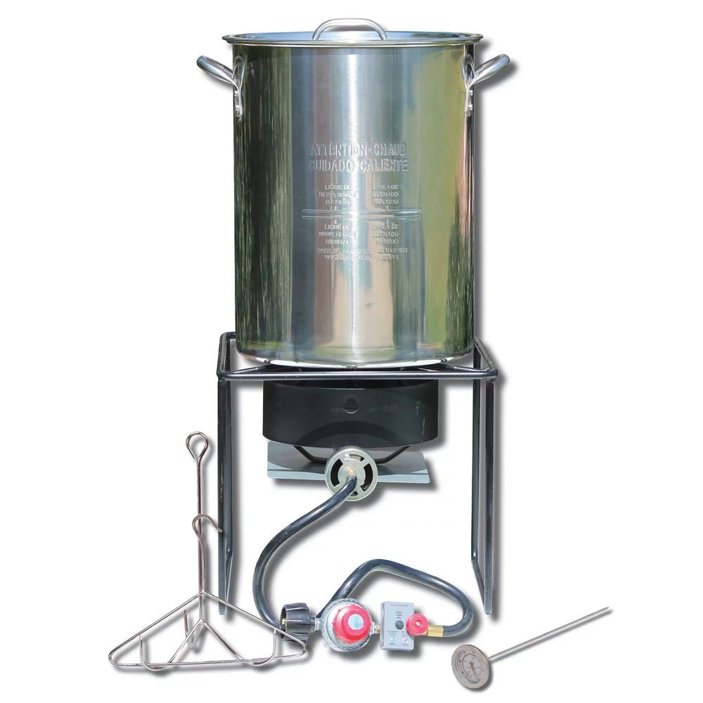 12 in. Stainless Steel Turkey Fryer J4562