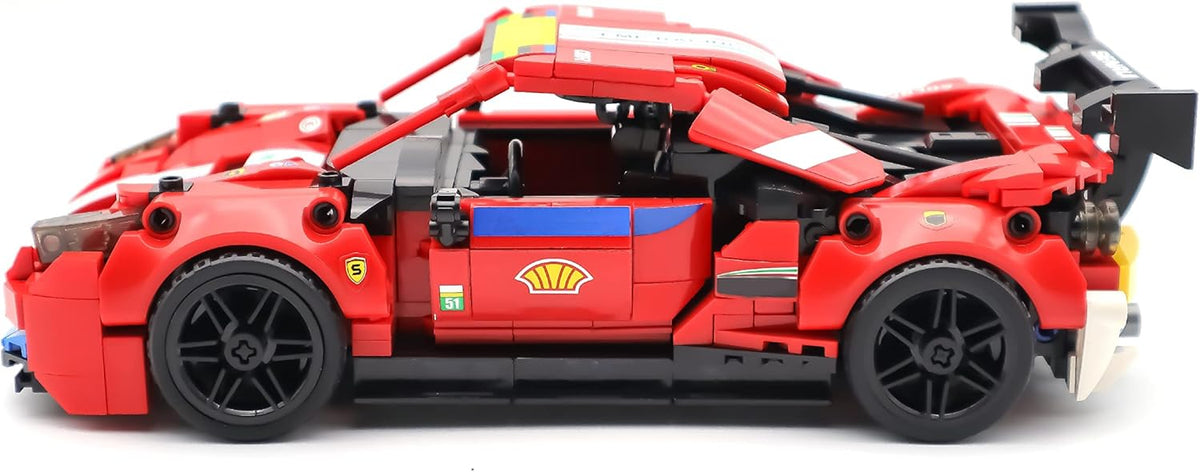 Red Racing Car Building Blocks Set 826PCS B76032