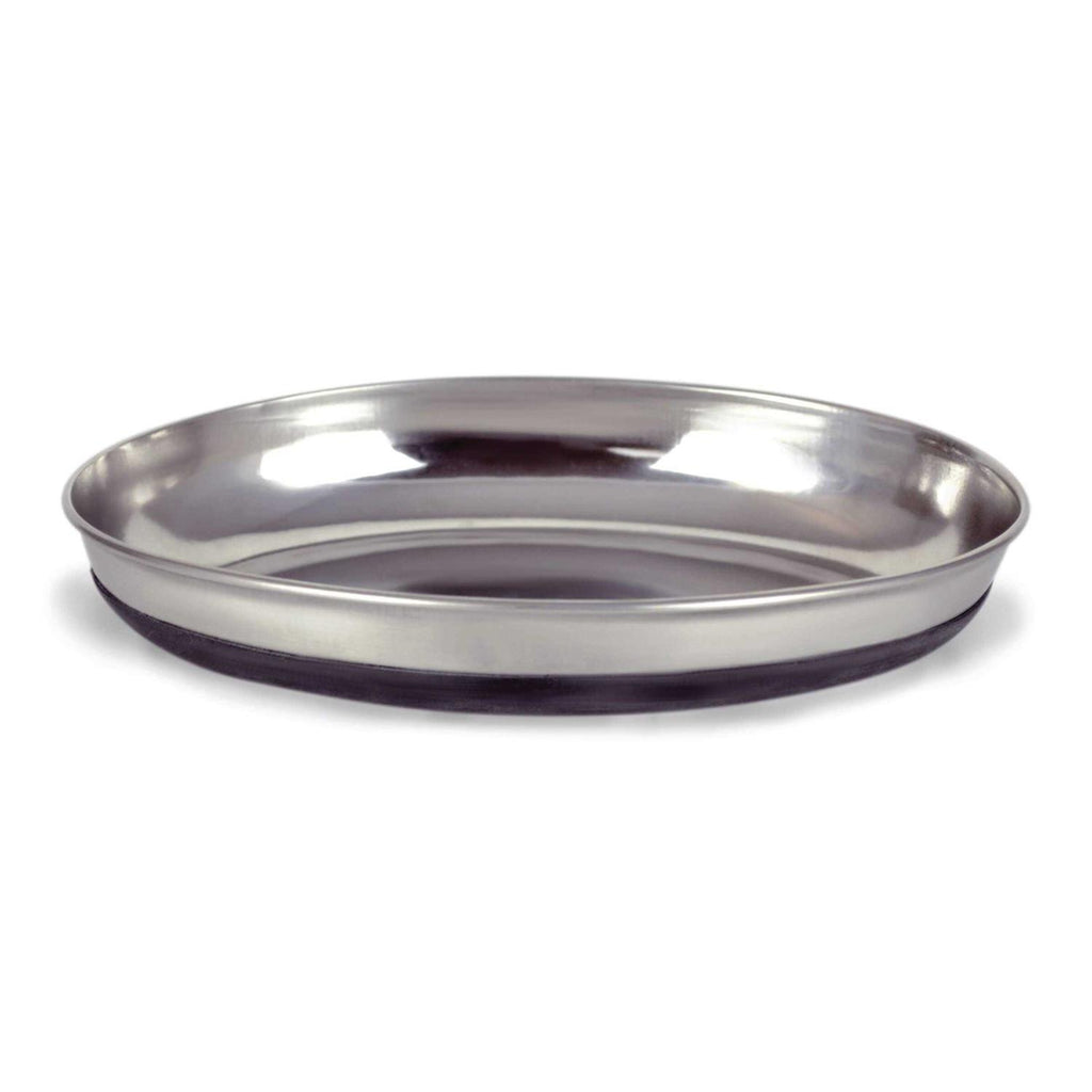 Oval Cat Dish with Rubber Bonded Bottom O81185
