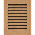 Unfinished Functional Vertical Gable Vent J4604