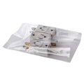 Clear 2 mil Layflat Poly Bags 1000/Case B519