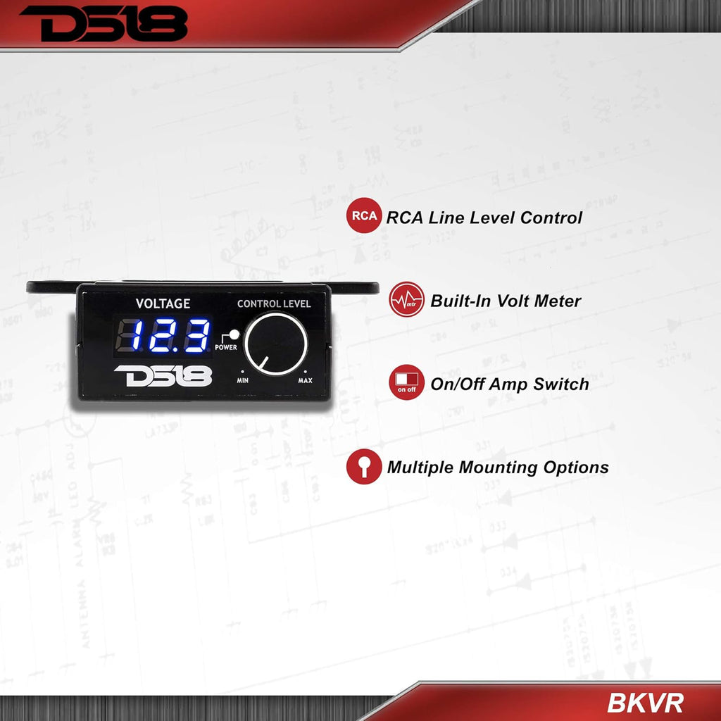 RCA Line Level Control with Volt Meter N4161