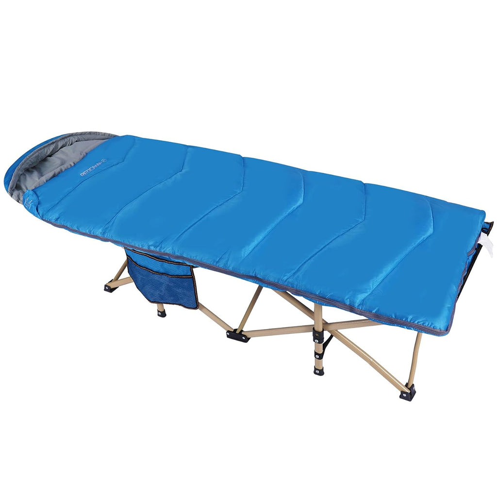 Kids Portable Folding Cot Bed, Blue 53x26 J5568