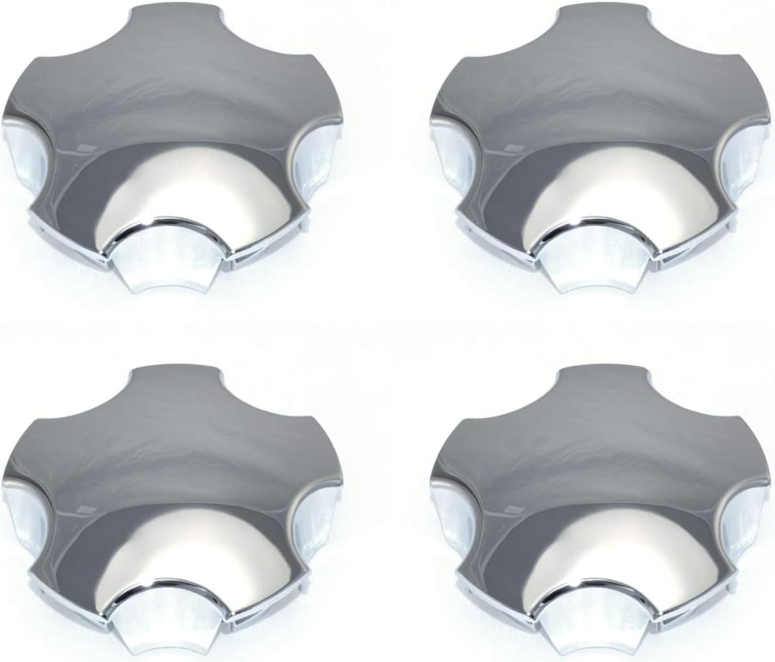 Set of 4 Chrome Wheel Hub Center Caps U737