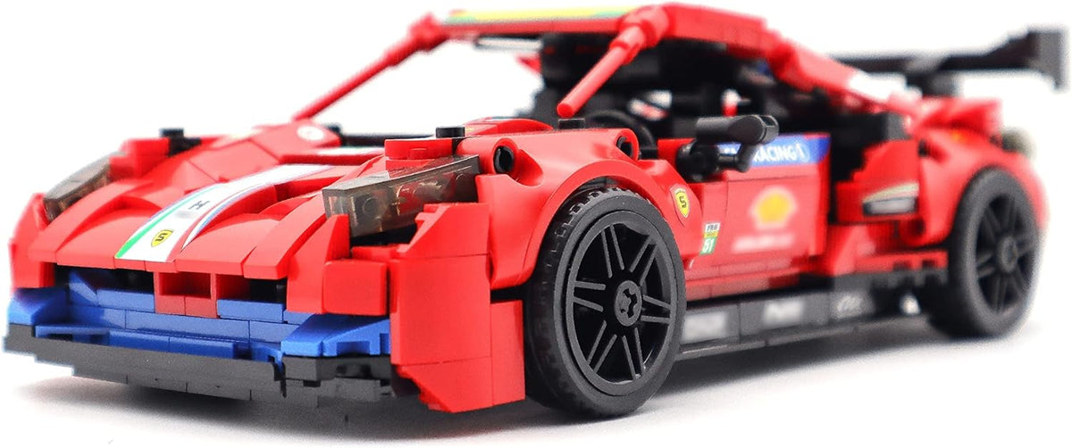 Red Racing Car Building Blocks Set 826PCS B76032