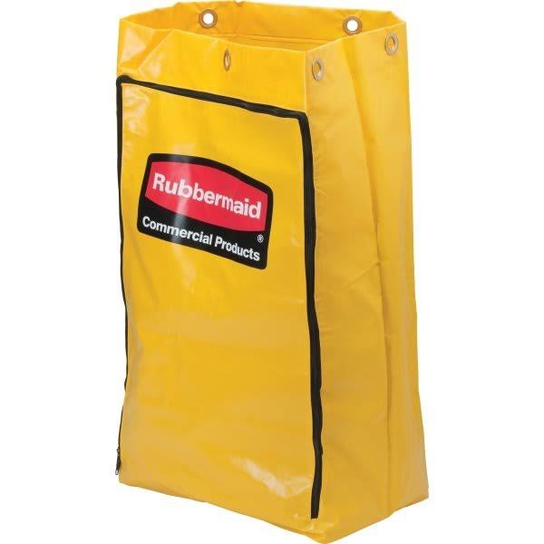 Cleaning Tools Cart Waste Bag 24.3 gal Vinyl Yellow O3890