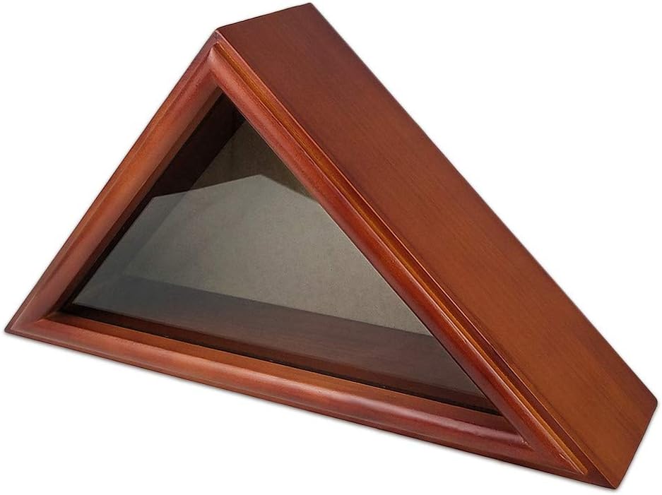 3'x5' Flag Display Case Box Solid Wood N5800