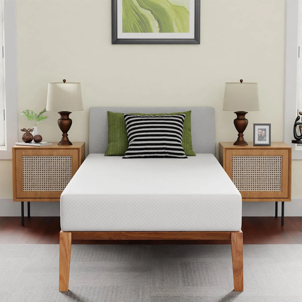 8 inch Twin Size Memory Foam Gel Mattress X8966