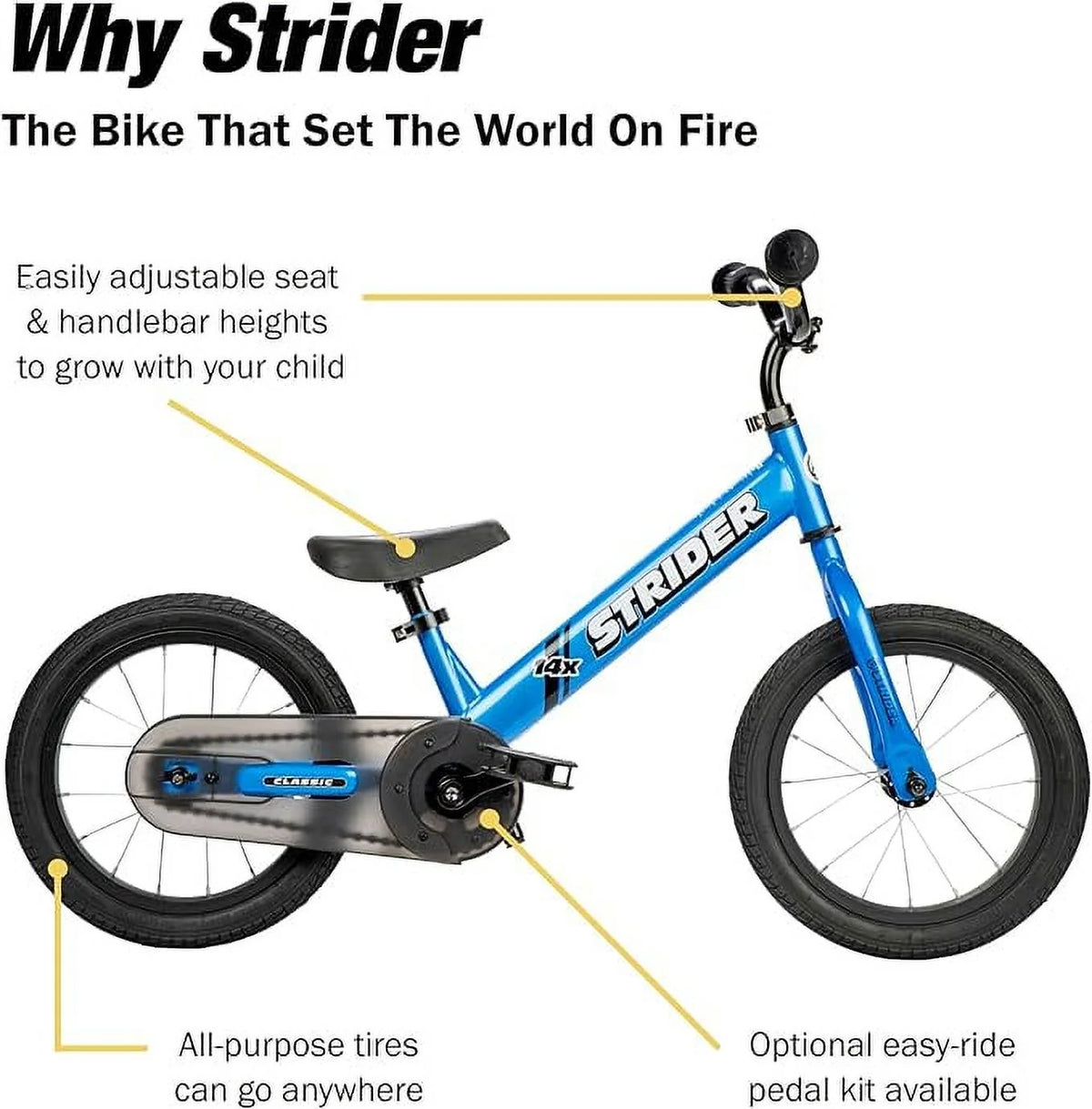 14x Sport Balance Bike Awesome Blue L8412