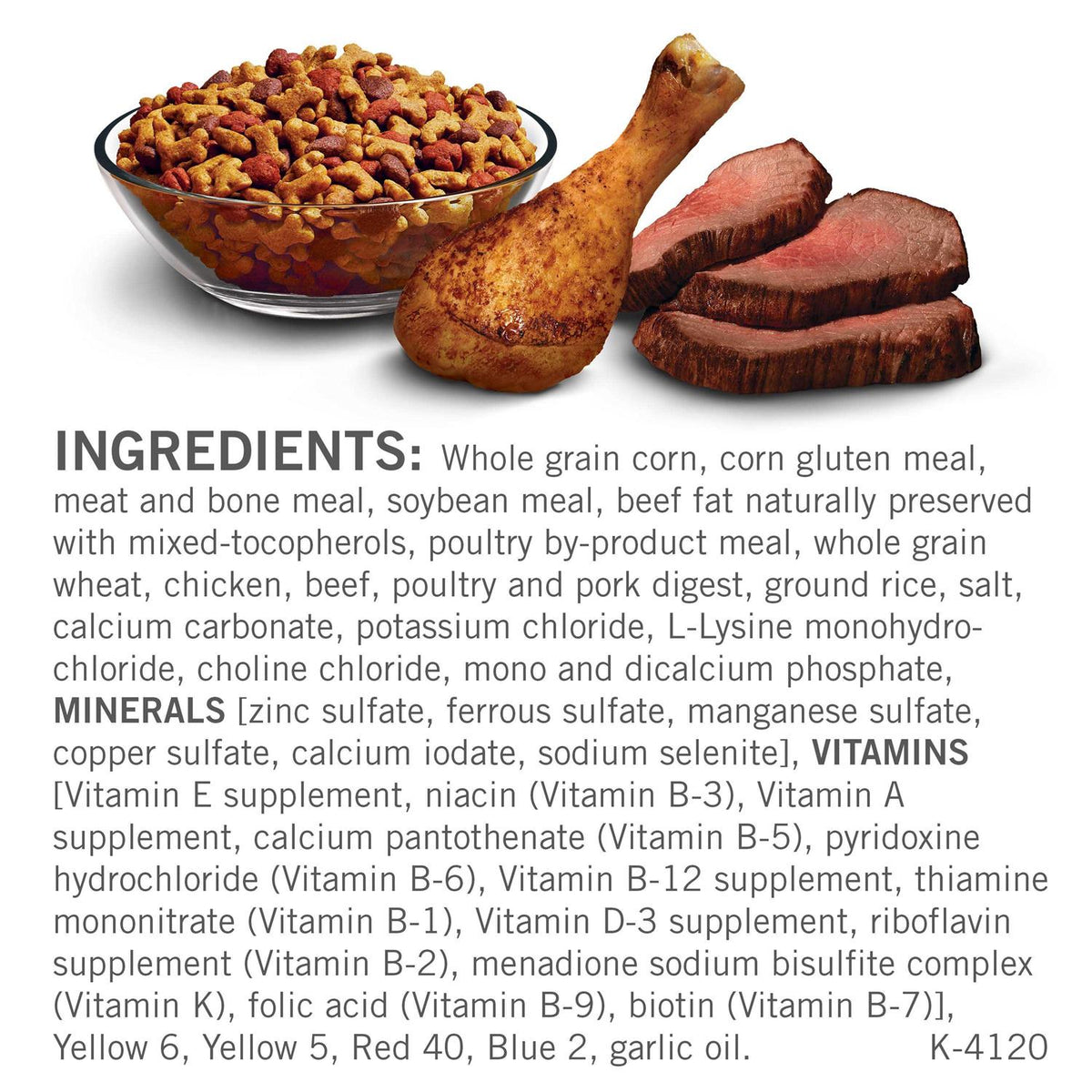 Chicken & Beef Dry Dog Food N956915