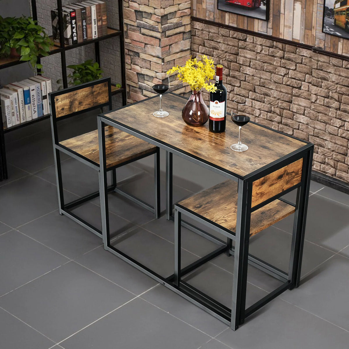 3 Pc Dining Set Table and 2 Chair Q437670