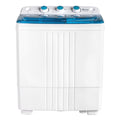 Portable 20lbs Twin Tub Compact Semi-automatic Washing Machine C682019