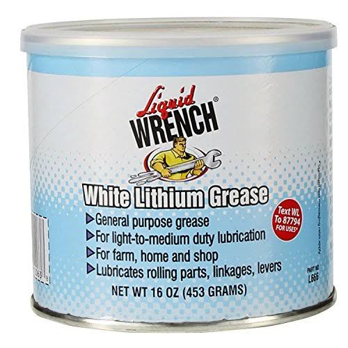 White Lithium Grease 16 oz Case of 12 E608513