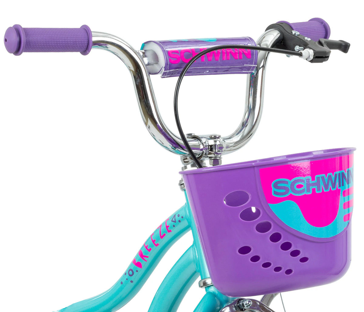 Teal 12 Kids Bike with Basket P423911